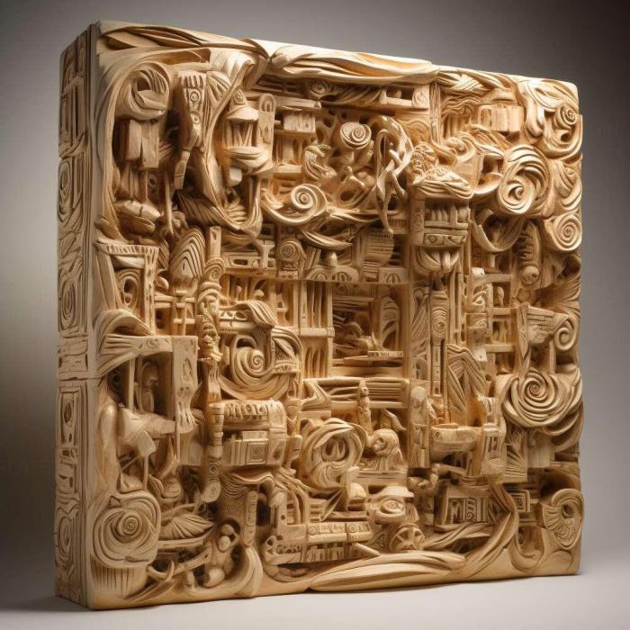 نموذج ثلاثي الأبعاد لآلة CNC 3D Art 